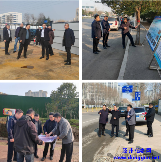 市城管局开展城区易涝积水点整治调研活动！