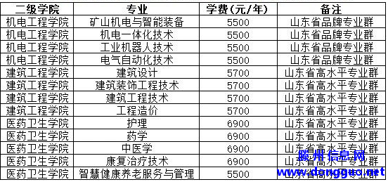 学费调整！涉及枣庄科技职业学院这些专业
