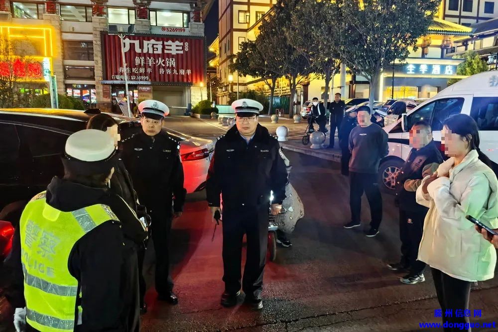 滕州交警开展酒驾醉驾专项整治行动