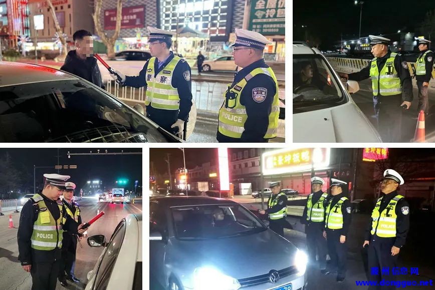 滕州交警开展酒驾醉驾专项整治行动