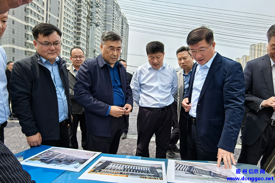 赵炜专题调研滕州重点城建项目建设情况！