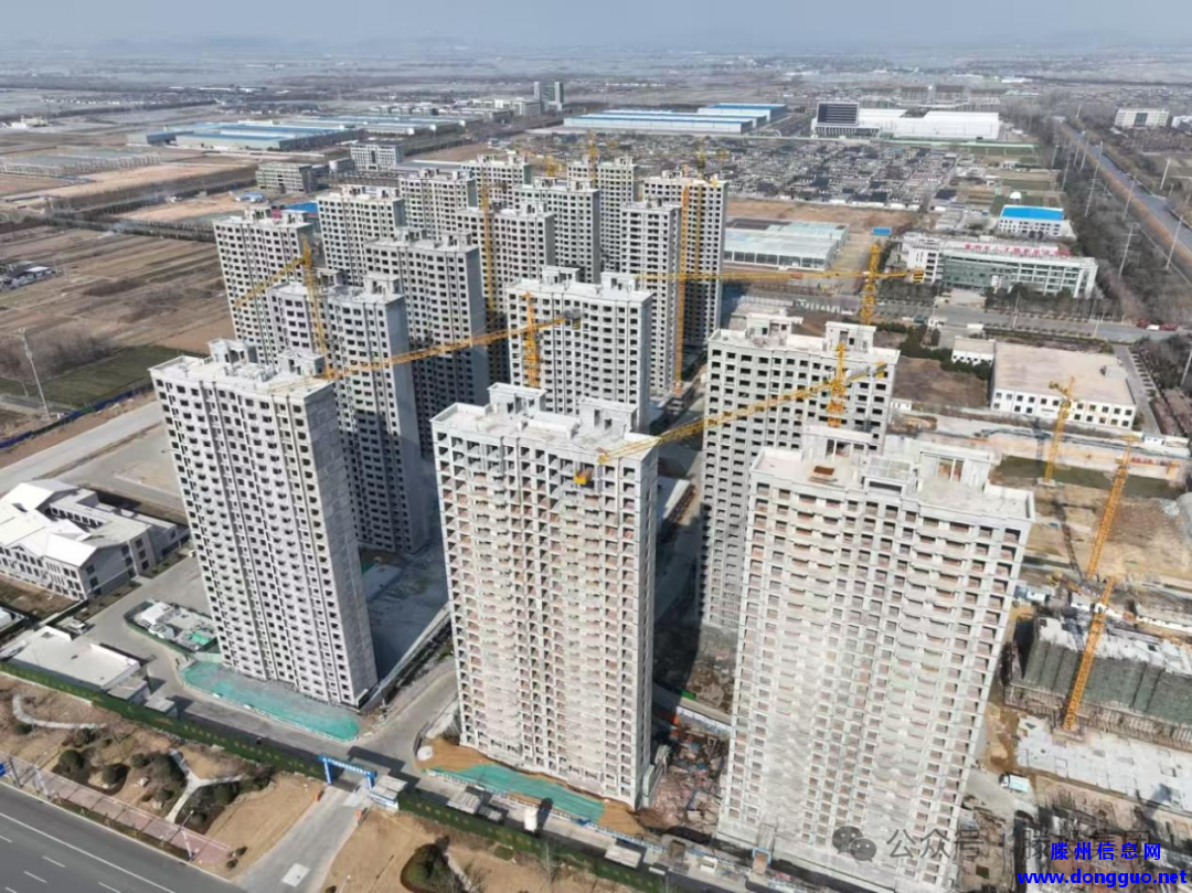 滕州这一区域25栋住宅全面开工！11栋将年底回迁！